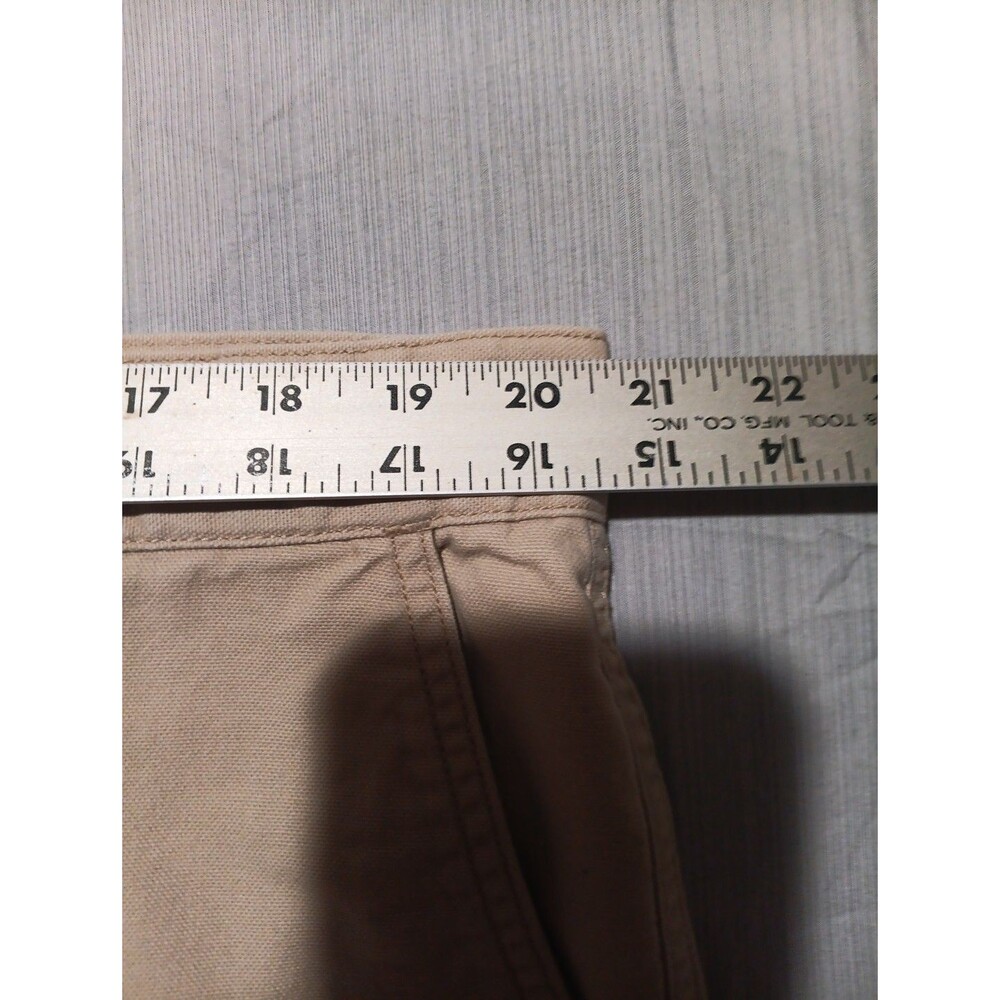 Patagonia Organic Cotton Pants Mens 40x31 Tan Khaki Baggy 10" Wide Leg - Picture 5 of 6